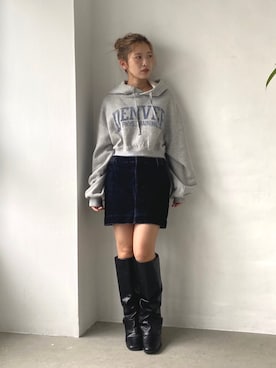 秋本すずかさん(レディース・155cm)の秋コーディネート