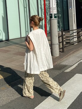 秋本すずかさん（レディース・155cm）の春コーディネート