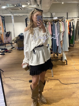 秋本すずかさん（レディース・155cm）の春コーディネート