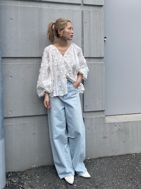 秋本すずかさん(レディース・155cm)の冬コーディネート