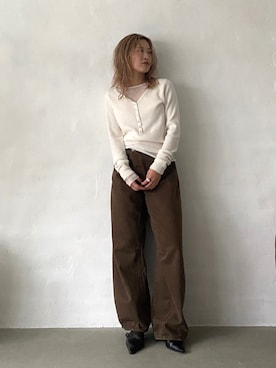 秋本すずかさん(レディース・155cm)の秋コーディネート