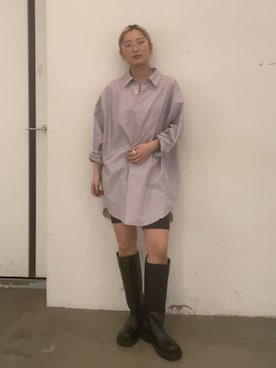 秋本すずかさん(レディース・155cm)の春コーディネート