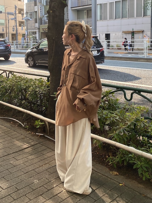 ピーチ起毛ラフパンツ