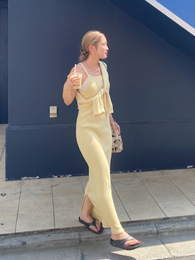 秋本すずかさん（レディース・155cm）の夏コーディネート