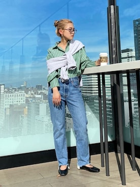 秋本すずかさん（レディース・155cm）の秋コーディネート