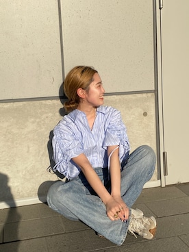 秋本すずかさん（レディース・155cm）の春コーディネート