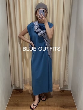 秋本すずかさん（レディース・155cm）の夏コーディネート