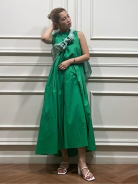 秋本すずかさん（レディース・155cm）の夏コーディネート