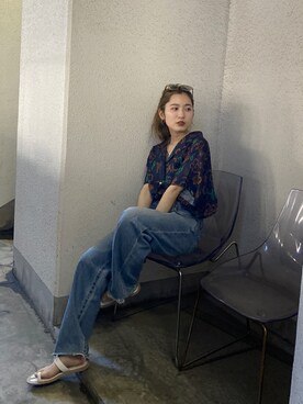 秋本すずかさん(レディース・155cm)の春コーディネート