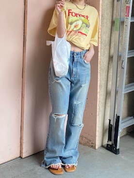 秋本すずかさん(レディース・155cm)の春コーディネート