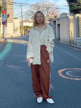 秋本すずかさん（レディース・155cm）の冬コーディネート