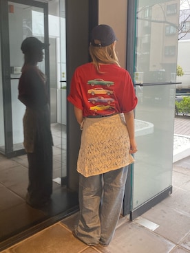 秋本すずかさん(レディース・155cm)の春コーディネート