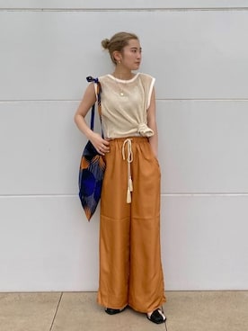 秋本すずかさん(レディース・155cm)の春コーディネート