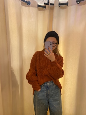 秋本すずかさん（レディース・155cm）の秋コーディネート