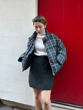 秋本すずかさん（レディース・155cm）の秋コーディネート