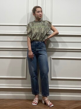 秋本すずかさん（レディース・155cm）の夏コーディネート