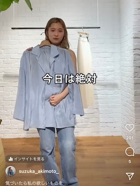 秋本すずかさん(レディース・155cm)の冬コーディネート