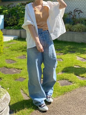 秋本すずかさん（レディース・155cm）の春コーディネート