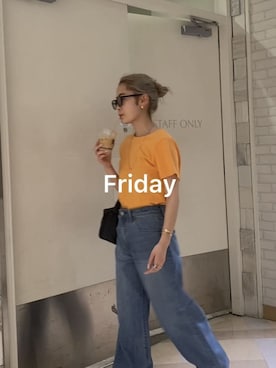 秋本すずかさん（レディース・155cm）の夏コーディネート