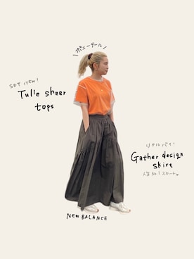 秋本すずかさん(レディース・155cm)の春コーディネート