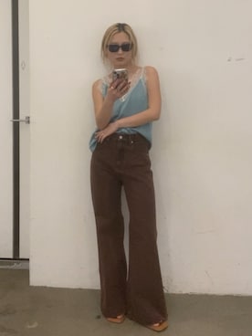 秋本すずかさん(レディース・155cm)の春コーディネート