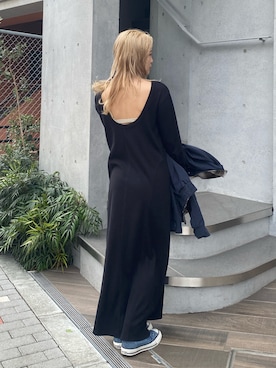 秋本すずかさん（レディース・155cm）の冬コーディネート