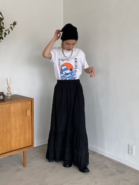 秋本すずかさん（レディース・155cm）の春コーディネート