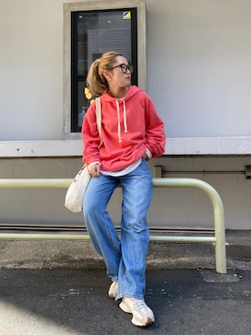 秋本すずかさん（レディース・155cm）の秋コーディネート