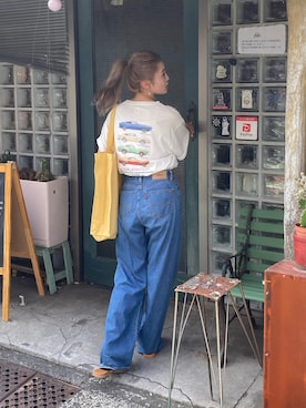 秋本すずかさん（レディース・155cm）の春コーディネート