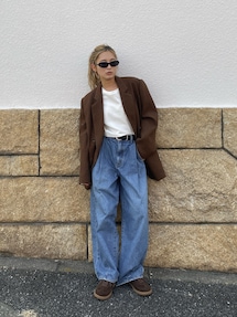 ワッペンデザインルーズ起毛ジャケット｜アングリッド（Ungrid）公式