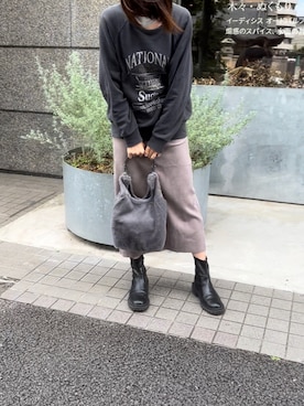 azukodaさん（レディース・161cm）の冬コーディネート