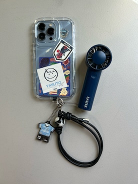 「アイテム（スマホグッズ）」を使った、azukodaさん（レディース・161cm）の夏コーディネート