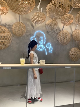 「bach（バッハ）のアイテム」を使った、ねぼすけさん（レディース・157cm）の夏コーディネート