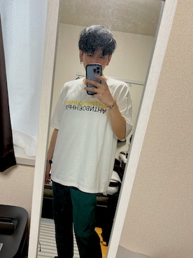 「ADRER（アドラー）の【ADRER】The ring（リング）」を使った、ka4yyさん（メンズ・172cm）の秋コーディネート