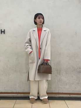 菅谷（sugaya）さん（レディース・164cm）の冬コーディネート