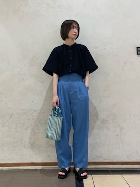 「パーソナルカラー_SUMMER」｜菅谷（sugaya）さん（レディース・164cm）の春コーディネート