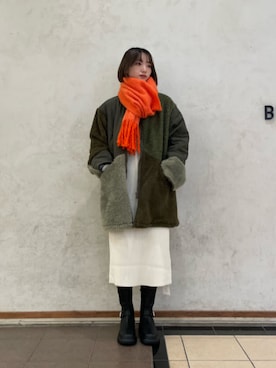 菅谷（sugaya）さん（レディース・164cm）の冬コーディネート