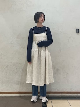 「パーソナルカラー_SUMMER」｜菅谷（sugaya）さん（レディース・164cm）の春コーディネート