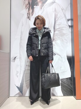「ARMANI EXCHANGE（アルマーニエクスチェンジ）のアイテム（ブルゾン）」を使った、TTmmさん（レディース・163cm）の秋コーディネート