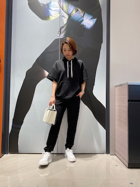「ARMANI EXCHANGE（アルマーニエクスチェンジ）のアイテム」を使った、TTmmさん（レディース・163cm）の春コーディネート