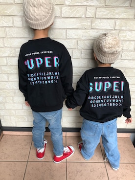 やま家さん（キッズ・110cm）の秋コーディネート