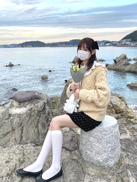 「CDG（シーディージー）のアイテム」を使った、adazhkkeさん（レディース・160cm）の秋コーディネート