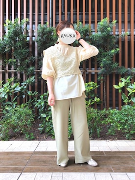 ASUKAさん（レディース・158cm）の夏コーディネート