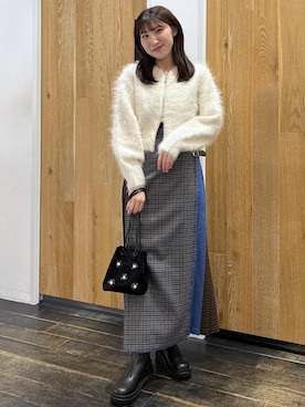「ADAM ET ROPÉ」｜「アイテム（ブーツ）」を使った、anna7575さん（レディース・157cm）の秋コーディネート