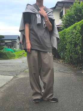 「VANS（バンズ）のアイテム（アクセサリー）」を使った、tako9796さん（メンズ・163cm）の夏コーディネート