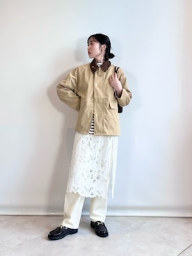 市川（ichikawa）さん（レディース・158cm）の春コーディネート