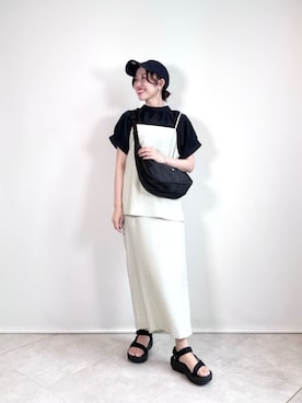 市川（ichikawa）さん（レディース・158cm）の夏コーディネート