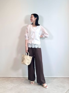 市川（ichikawa）さん（レディース・158cm）の夏コーディネート
