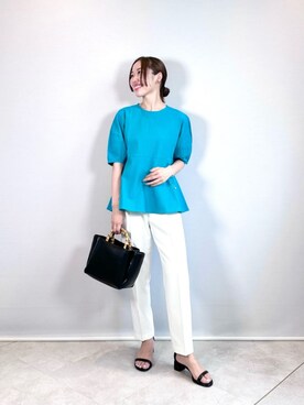 「ブルべ夏」｜市川（ichikawa）さん（レディース・158cm）の夏コーディネート