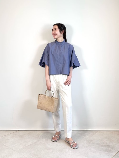 セール】＜COTTO＞リングハンドル バスケットバッグ（ショルダー